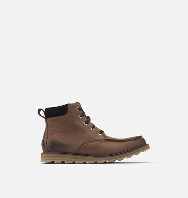 Sorel Madson Boots UK - Mens Waterproof Boots Black (UK1648520)